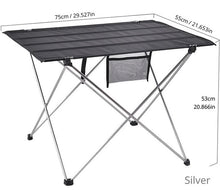 Load image into Gallery viewer, Portable Table Foldable Folding Camping
