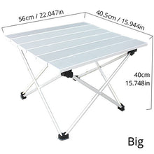 Load image into Gallery viewer, Portable Table Foldable Folding Camping