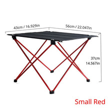 Load image into Gallery viewer, Portable Table Foldable Folding Camping