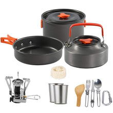 Load image into Gallery viewer, Outdoor Camping Cookware Set Portale