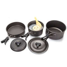 Load image into Gallery viewer, Portable outdoor camping set pot picnic